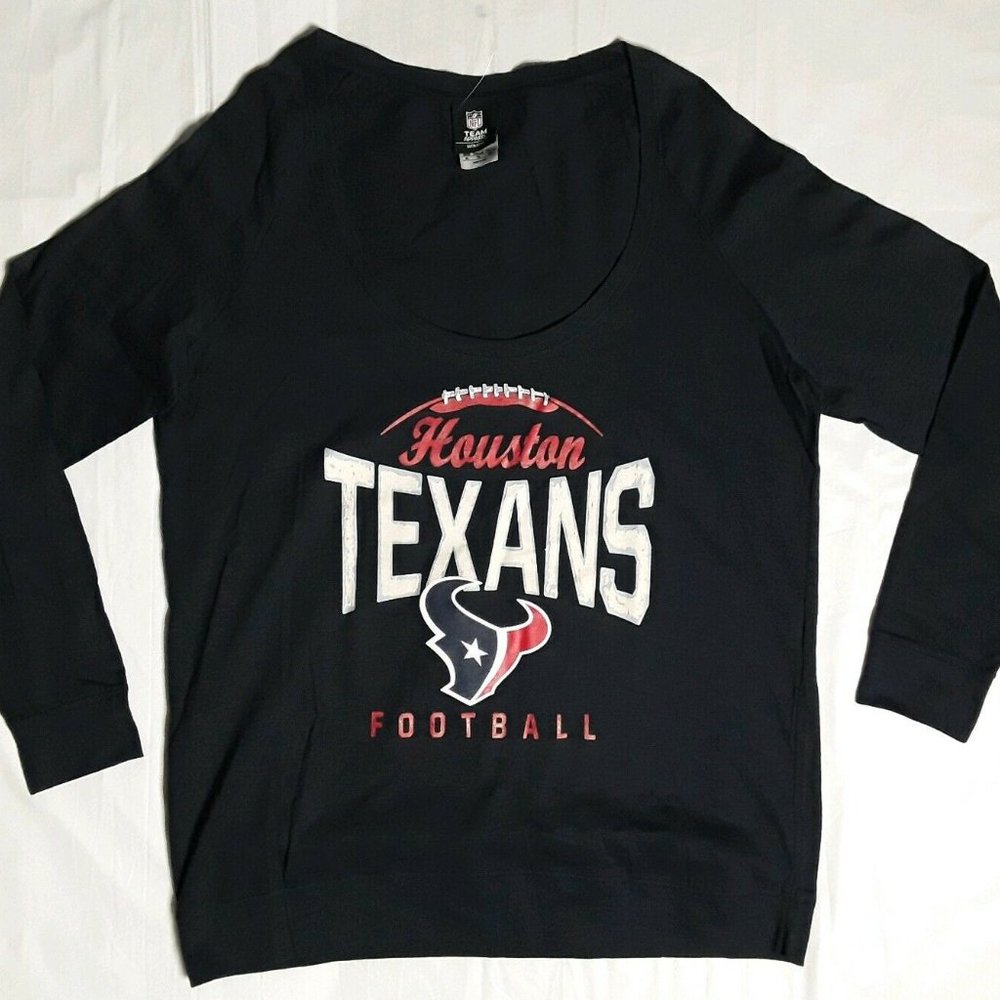 Houston Texans NFL New Era Womens Long Sleeve Shirt